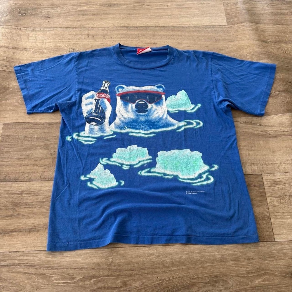 vintage Coca-Cola Polar Bear coke tee - Picture 2 of 6